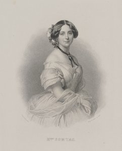 Portret van de operazangeres Henriette Sontag 1806-1854, c. 1850 door Franz Xaver Winterhalter