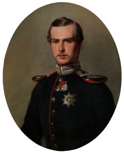 Prins Lodewijk van Hessen, later Groothertog Lodewijk IV van Hessen (1837-1892) door Franz Xaver Winterhalter