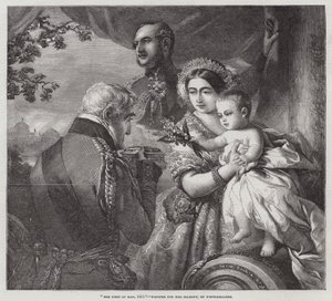 De Eerste Mei, 1851, geschilderd voor Hare Majesteit