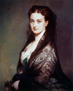 De onbekende heeft de mantilla