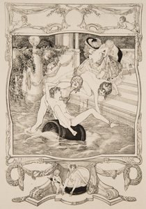 Collectie van galante en erotische fantasieën door Franz von Bayros