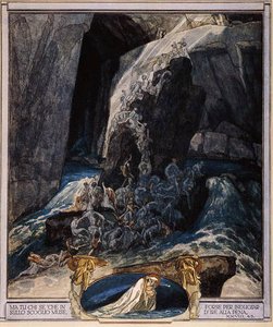 Illustratie uit Dantes Goddelijke Komedie, Inferno, Canto XXIII, 1921