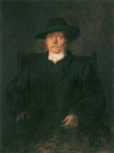 Portret van Otto von Bismarck door Franz von Lenbach