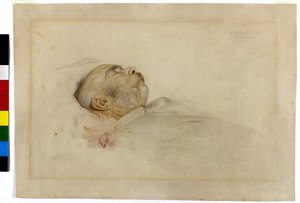 Keizer Franz Joseph I op het sterfbed