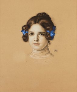 Mary Stuck, de dochter van de kunstenaar