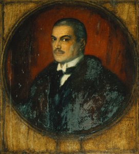 Zelfportret van de Kunstenaar, halve lengte, 1915