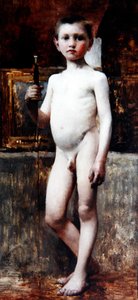 Jonge jongen, ca. 1911 door Franz von Stuck