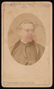 Portret van Angelo Secchi 1818-1878, 1876 door Fratelli D