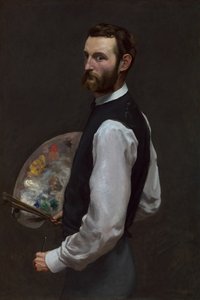 Zelfportret door Frédéric Bazille