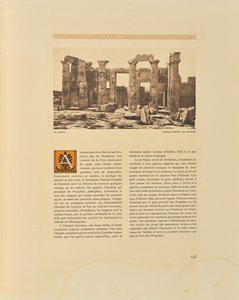 Athene. Oostelijke portiek van de Propylaea