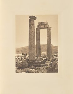 De tempel van Zeus in Nemea