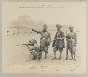 De Khyber Rifles, circa 1900