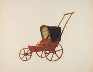 Kinderwagen door Fred Hassebrock