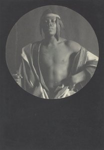 Ethiopische Monarch, 1897, gedrukt c. 1902 door Fred Holland Day