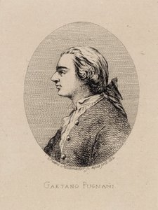 Portret van de violist en componist Gaetano Pugnani 1731-1798 door Frederic Desire Hillemacher