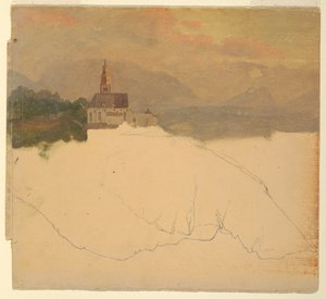Beiers Landschap door Frederic Edwin Church