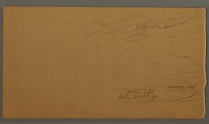 Tekening, Wolk boven heuvels, mogelijk 1875 door Frederic Edwin Church