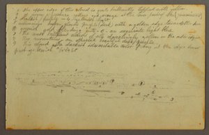 Tekening, Wolkenstudies, mogelijk 1844 door Frederic Edwin Church