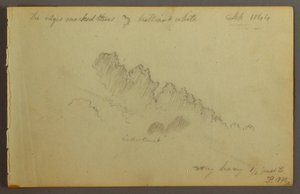Tekening, Wolkenstudie, 1844