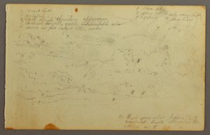 Tekening, Wolkenstudie, mogelijk 1844