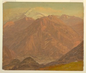 Tekening, Colombia of Ecuador, bergen, 1853 of 1857