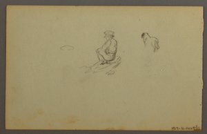 Tekening, Duinen, 1844