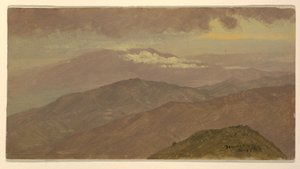Tekening, Landschap, augustus 1865