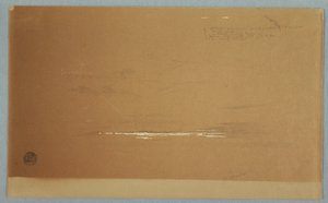 Tekening, Zeegezicht, kust van Labrador, juni of juli 1859 door Frederic Edwin Church