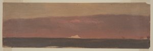 Tekening, Zeegezicht met ijsberg, 1859