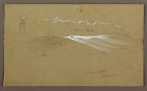 Tekening, Lucht, Figuur, 12 juni 1865