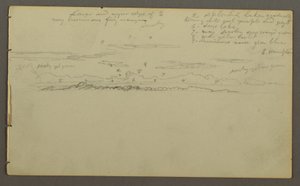 Tekening, Luchtstudie, mogelijk 1857-58
