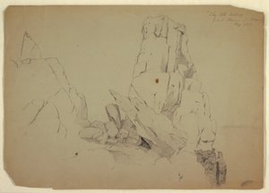 Tekening, "De oude bisschop", september 1851