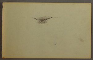 Tekening, Bosdip bij zonsondergang, mogelijk 1844 door Frederic Edwin Church