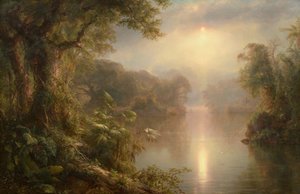 El Rio de Luz (De rivier van het licht) door Frederic Edwin Church