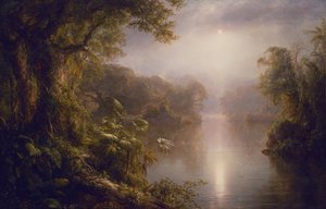 El Rio de Luz door Frederic Edwin Church