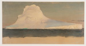 Drijvende ijsberg, Labrador door Frederic Edwin Church