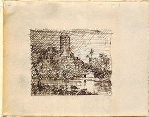 Imaginaire Landschap met