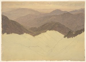Landschap door Frederic Edwin Church