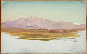Monte Guinaro, Sabijnse bergen, 1869 door Frederic Edwin Church