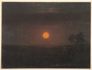 Maanlicht door Frederic Edwin Church