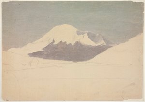 Mount Chimborazo, Ecuador door Frederic Edwin Church