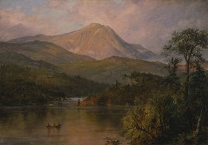 Mount Katahdin door Frederic Edwin Church