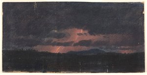 Storm over Hudson Valley