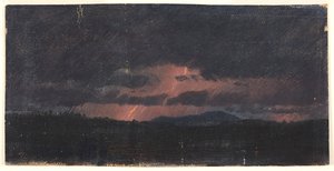 Storm over Hudson Valley