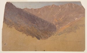 Studie van het Grote Bekken, Mt. Katahdin door Frederic Edwin Church