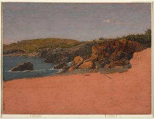 De kust bij Mount Desert