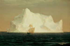 De ijsberg door Frederic Edwin Church