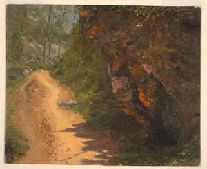 Bosweg, Jamaica door Frederic Edwin Church
