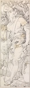 Moed voor de Kapel van de Hemelvaart door Frederic James Shields
