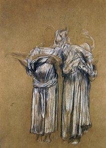 Studie voor Muziek door Frederic Leighton